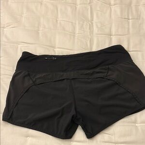 Women's Black Athletic Shorts